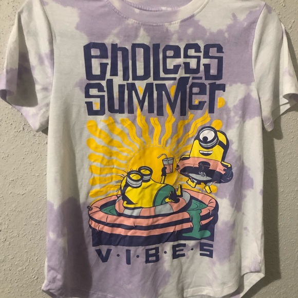 The Minions endless summer vibes tie dye graphic tee - Picture 2 of 3